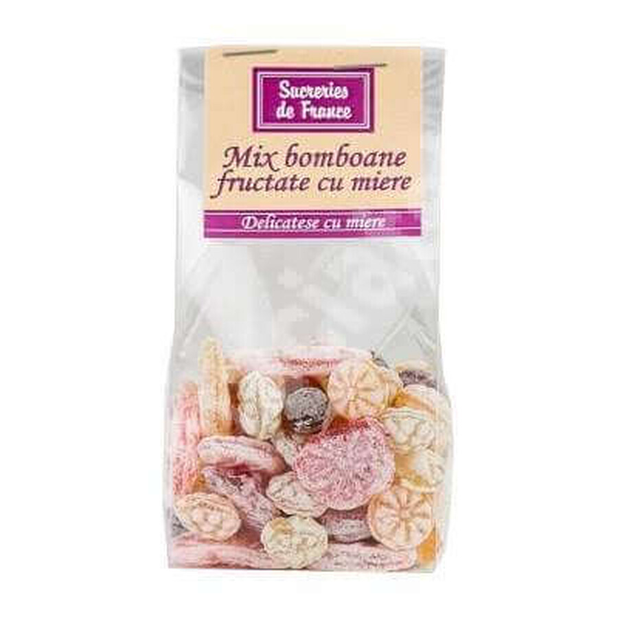 Buy Mix of fruity sweets with honey, 100 g, Sucreries de France Mix of fruity sweets with honey, 100 g, Sucreries de France