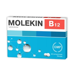 Molekin B12, 60 comprimidos recubiertos con película, Zdrovit