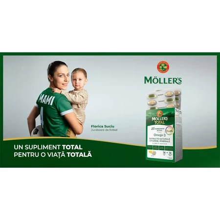 Mollers Total, 14 Kapseln + 14 Tabletten, Mollers
