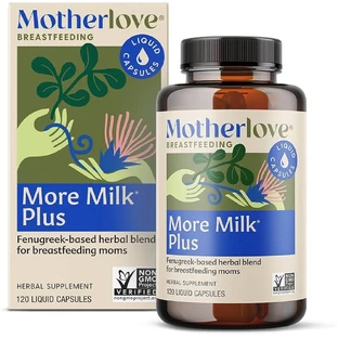 Meer Melk Plus, 120 capsules, Motherlove Herbal