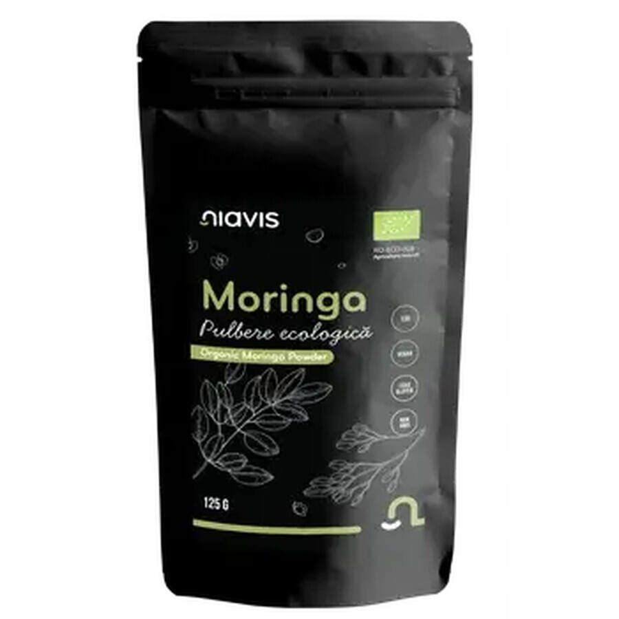 Polvere di moringa biologica, 125 g, Niavis