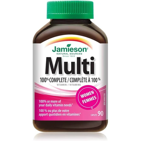 Multi 100% Complete für Frauen, 90 Kapseln, Jamieson