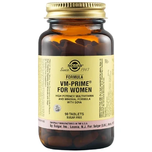 Multivitamínico VM Prime para mujeres, 90 comprimidos, Solgar
