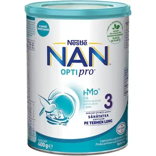 Nan 3 Optipro Premium milk formula, +12 months, 400 g, Nestle