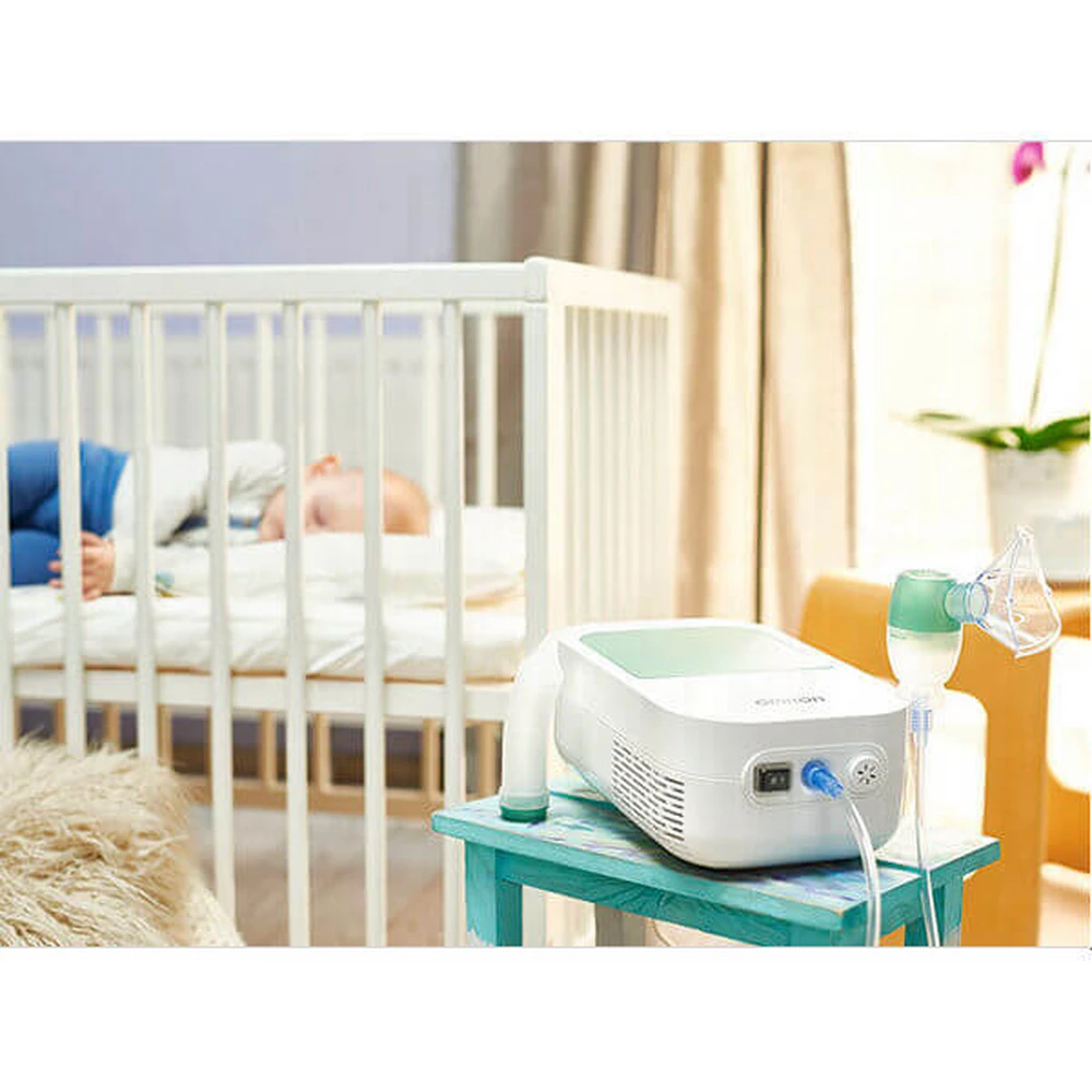 DuoBaby nebulizador con aspirador nasal C301, Omron
