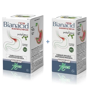 NeoBianacid with polyprotectin for acidity and reflux, 45 tablets, Aboca + 14 tablets