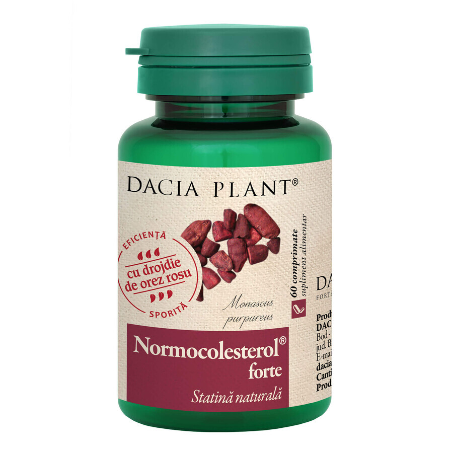 Normocolesterol strong, 60 tablets, Dacia Plant