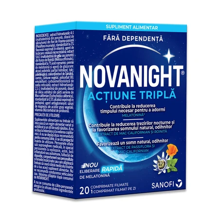 Novanight, 20 film-coated tablets, Sanofi