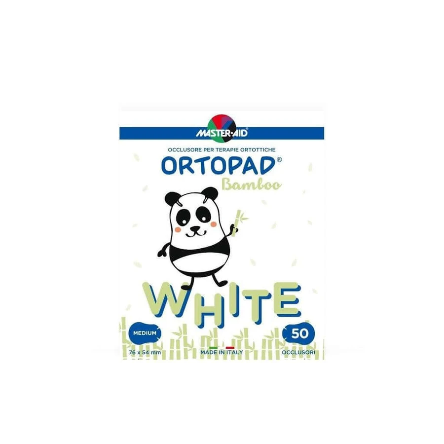 ORTOPAD Weiß Master-Aid Medium, 76x54 mm, 50 Stück, Pietrasanta Pharma
