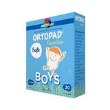ORTOPAD SOFT Boys Junior Master-Aid Children's Occluder, 67x50 mm, 20 pieces, Pietrasanta Pharma