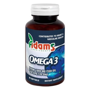 Omega 3, 90 Kapseln, Adams Vision