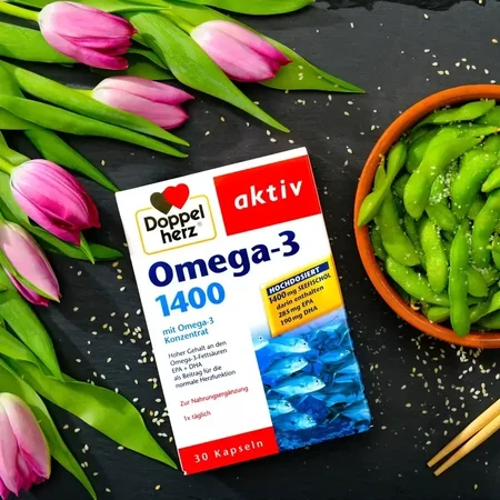 Omega-3 1400, 30 cápsulas, Doppelherz
