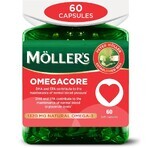 Omegacore, 60 cápsulas me, Moller's Omegacore, 60 cápsulas me, Moller's