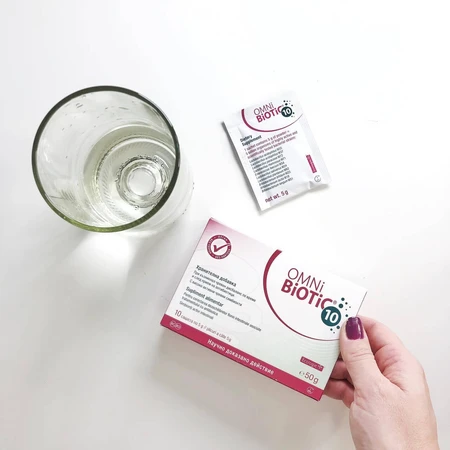 Omni-Biotic 10, 10 sachets, Instituut AllergoSan (OmniBiotic)