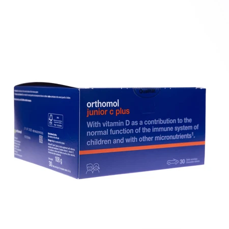 Orthomol Junior C Plus bosvruchten, 30 tabletten, Orthomol