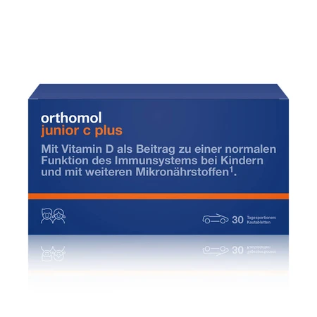 Orthomol Junior C Plus bosvruchten, 30 tabletten, Orthomol