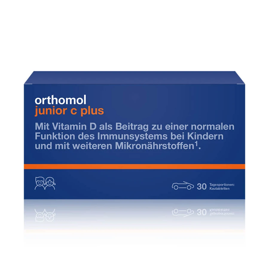 Orthomol Junior C Plus bosvruchten, 30 tabletten, Orthomol