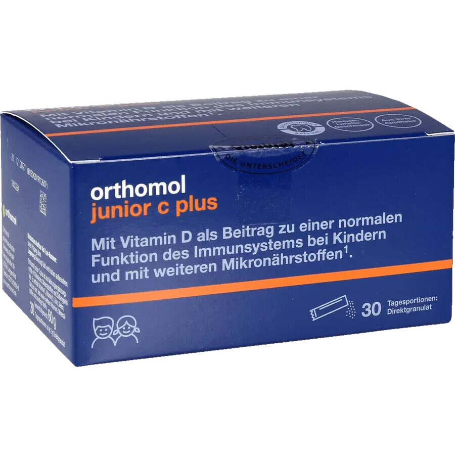 Orthomol Junior C Plus, 30 sachets, Orthomol