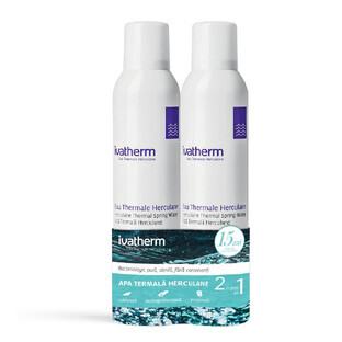 Herculane Thermalwasser Spray, 200 ml + 200 ml, Ivatherm