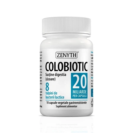Colobioticapakket, probioticum 20 miljard, 30 + 10 capsules, Zenyth