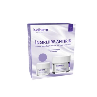 Ensemble crème anti-rides, 50 ml + crème anti-rides et anti-cernes, 15 ml, Ivatherm