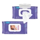 Pack Lingettes humides avec lanoline +0 mois, 80 pièces + 80 pièces, Lansinoh