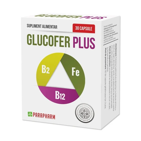 Packung Glucofer Plus, 30 + 30 Kapseln, Parapharm