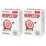 Verpakking Herpestop, 2x30 capsules, Parapharm