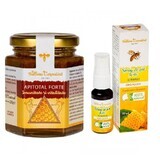 Pacchetto Immunità e vitalità, Apitotal Forte, 200 g + Propoli forte spray per la gola analcolico Carpathian Bee, 20 ml, Carpathian Bee