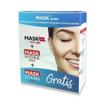 Mask Hidra Acne Mask SPF 15 + Mask Plus Gel + Mask Clean Acne, Solartium