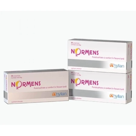 Envase Normens (2 + 1), 30 comprimidos, Hyllan