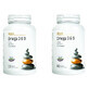 Omega 3 6 9 pack, 60 + 60 capsules (1+1), Alevia