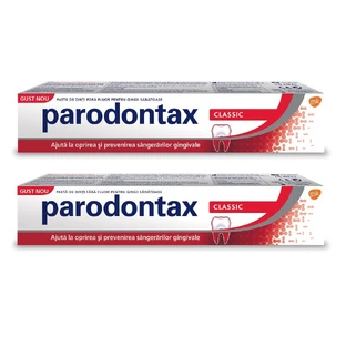 Classic Toothpaste Package Parodontax, 75 ml + 75 ml, Gsk