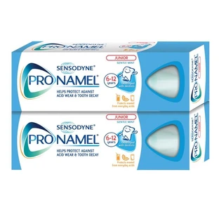 Pasta dentífrica Pronamel Junior 6-12 años Sensodyne, 50 ml + 50 ml, Gsk