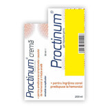 Confezione Proctinum gel ipoallergenico per l'igiene ano-rettale, 200 ml + Proctinum crema, 30 ml, Zdrovit