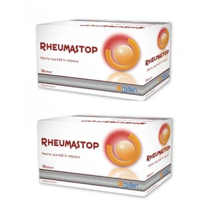 Envase Rheumastop, 30+30 sobres (85% de descuento en el segundo producto), Hyllan