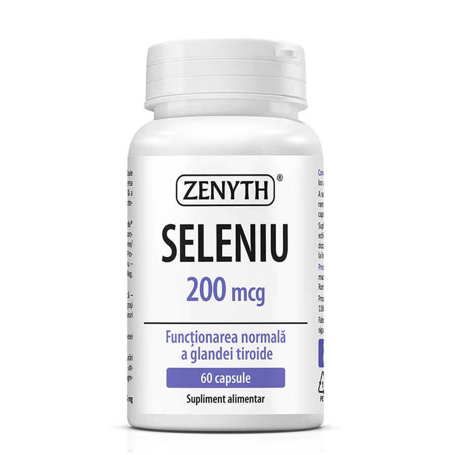 Confezione Selenio 200 mcg, 60 + 30 capsule, Zenyth