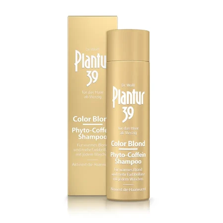 Plantur 39 Color Blond Phyto-Cafeïne Shampoo, 250 ml, Dr. Kurt Wolff