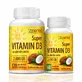 Pachet Super Vitamina D3 cu ulei de cocos 2000UI, 120 + 30 capsule, Zenyth