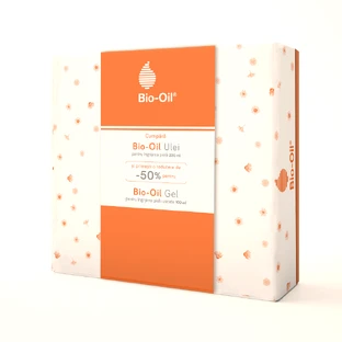 Hautpflegeöl, 200 ml + 50% Rabatt auf Pflegegel für trockene Haut, 100 ml, Bio Oil