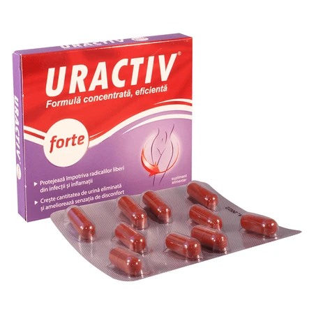 Packung Uractiv forte, 20 + 16 Kapseln, Fiterman Pharma