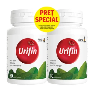Package Urifin (1+1 special price), 30 tablets, Alevia