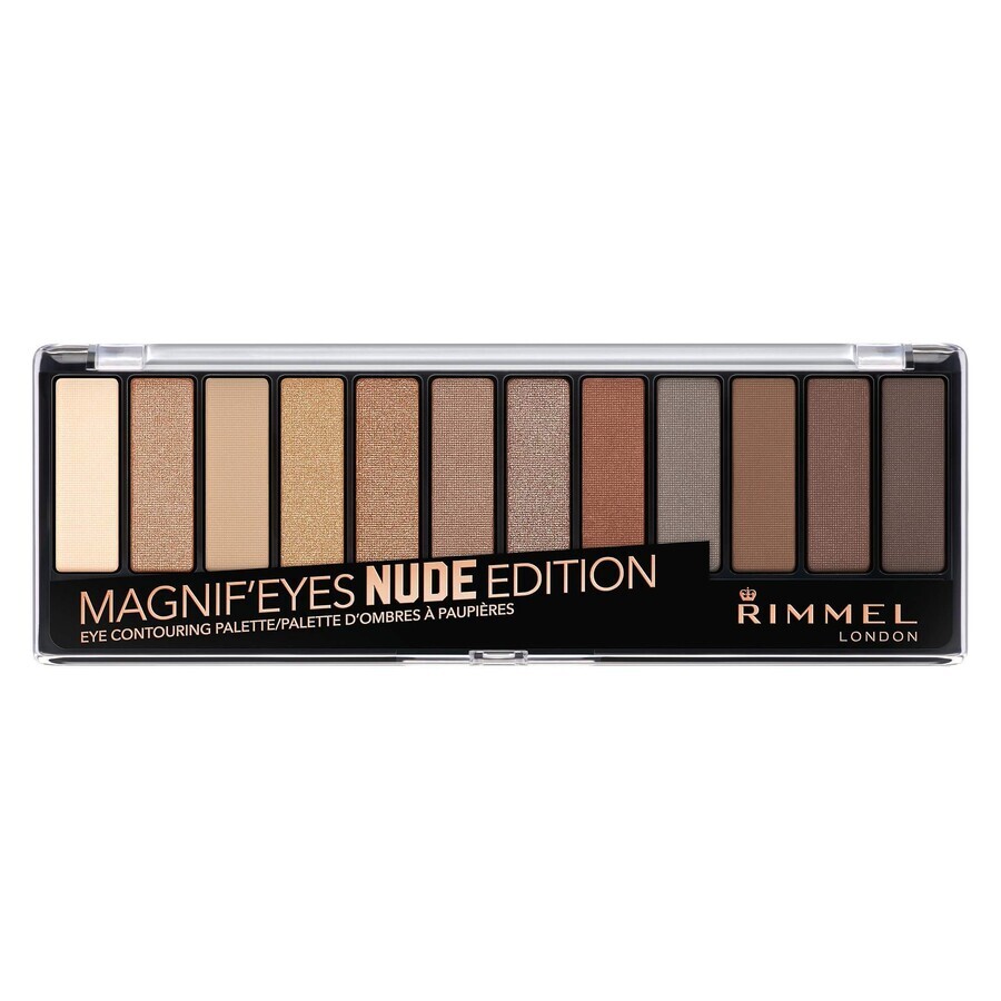 Acquista Palette di ombretti Magnif Eyes 001 Nude Edition, 14,16 g, Rimmel London Palette di ombretti Magnif Eyes 001 Nude Edition, 14,16 g, Rimmel London