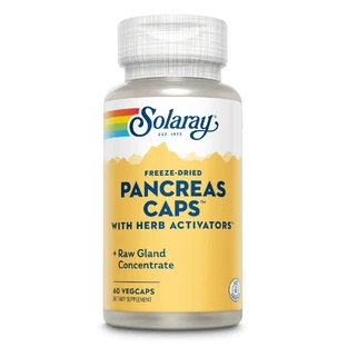 Páncreas Caps Solaray, 60 cápsulas, Secom