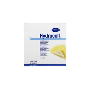 Apósito hidrocoloide Hydrocoll, 15x15 cm (900748), 5 piezas, Hartmann