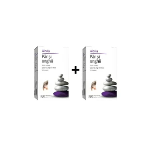 Hair and nails, 60 tablets, Alevia (1+1 special price)