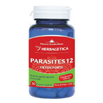 Parasites 12 Detox Forte, 30 capsules, Herbagetica Parasites 12 Detox Forte, 30 capsules, Herbagetica