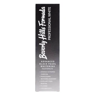 Toothpaste Black Pearl Professional White, 100 ml, Beverly Hills Formula