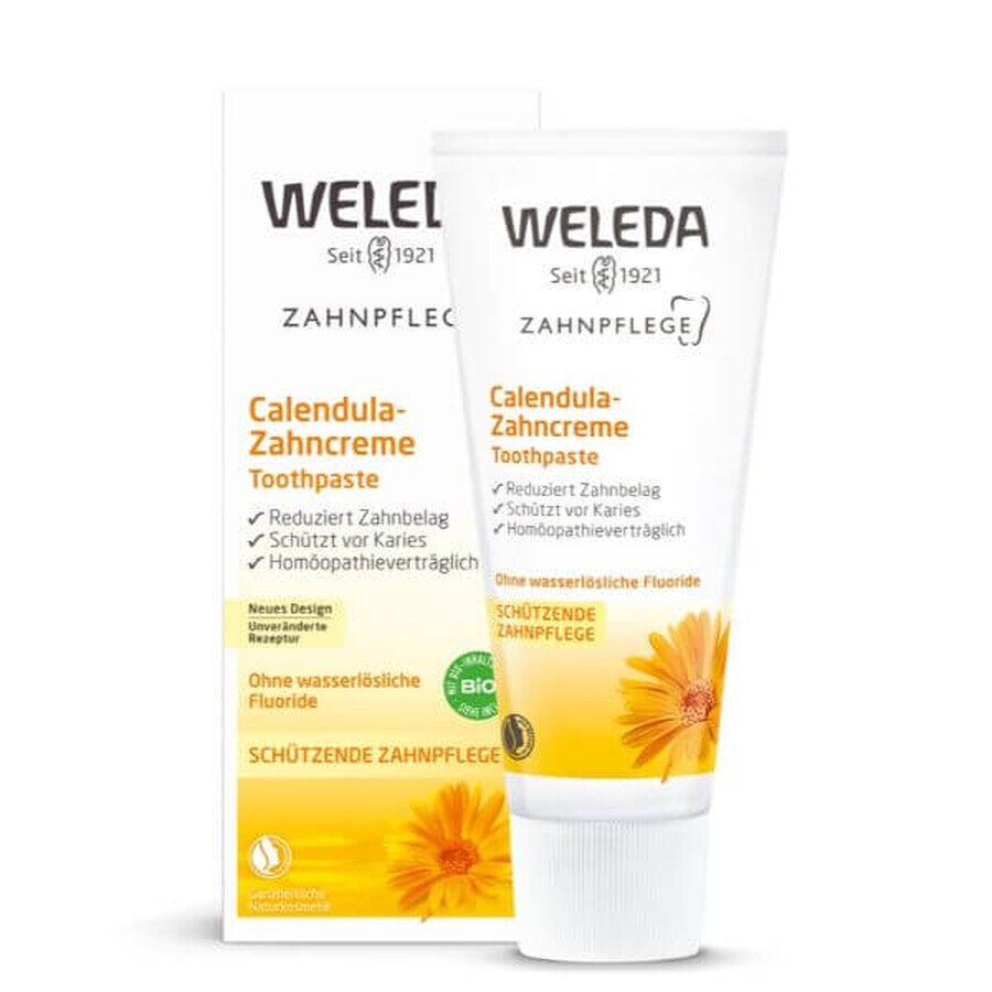 Acquista Weleda Pasta Dentifricia Alla Calendula 75ml Weleda Pasta Dentifricia Alla Calendula 75ml