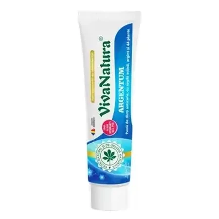 GennaDent Argentum Zahnpasta, 150 ml, VivaNatura